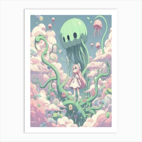 Jellyfish Art Print