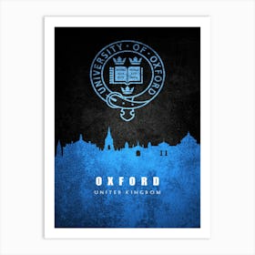 Oxford University Men S Basketball Art Print