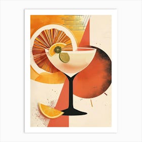 Art Deco Paloma Inspired 2 Art Print