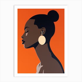 Portrait Of A Woman 59 Art Print