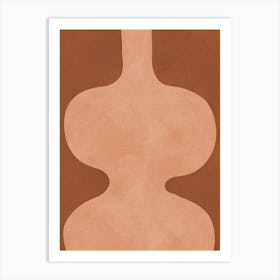 Abstract organic shapes 20 Art Print