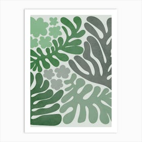 Ferns And Leaves Art Print