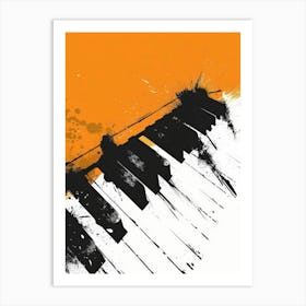 Piano Keys Art Print