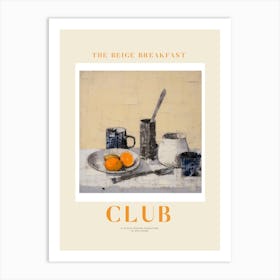 Bridge Breakfast Club 1 Art Print