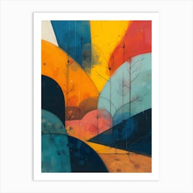 Abstract Painting 3 Art Print