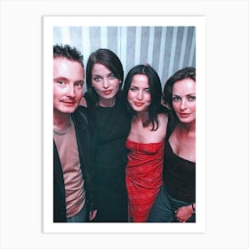 the Corrs 4 Art Print