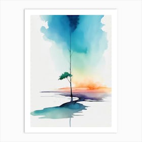 Lone Tree 32 Art Print