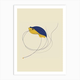 Kite Abstract Illustration Art Print