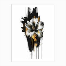 Flower Painting 1 Art Print