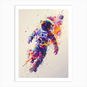 Astronaut Canvas Print 1 Art Print