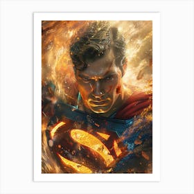 Superman 02 Art Print