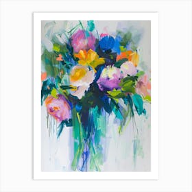 Bouquet Of Flowers 17 Art Print