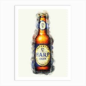 Harp Lager Art Print