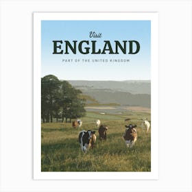 Visit England Part Of The United Kingdom Art Print