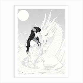 Mystical Fantasy Illustration 14 Art Print