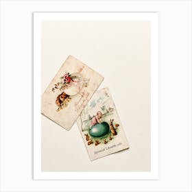 Easter Cards Art Print