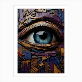 Eye Of The Machine 1 Art Print