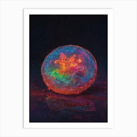 Rainbow Jellyfish Art Print