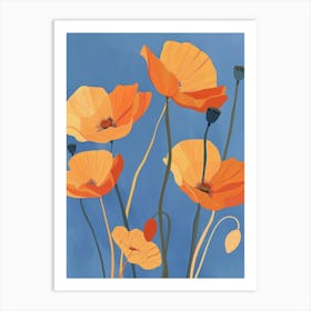 Poppies Canvas Print 1 Art Print