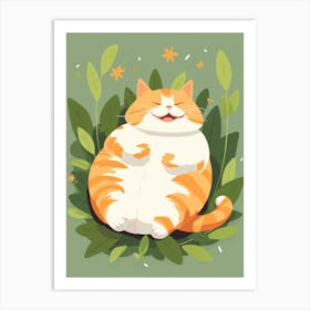 Cute Cat 8 Art Print