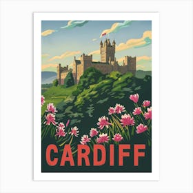 Cardiff Art Print