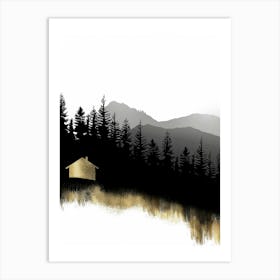 House In The Mountains 6 Art Print