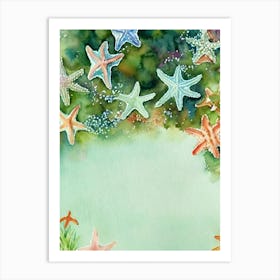 Sea Star (Starfish) II Storybook Watercolour Art Print