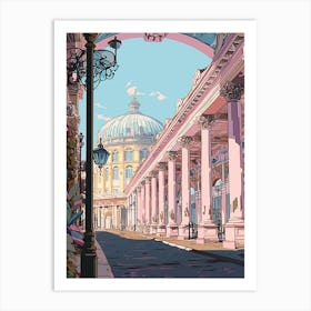 The Colonnade St Petersburg, Russia Art Print