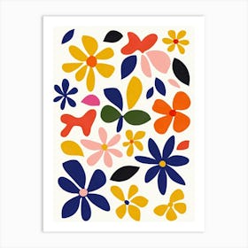 Flowers By Henri Matisse Art Print