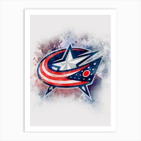 Columbus Blue Jackets Art Print