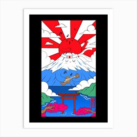 Mt Fuji Art Print