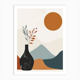 Abstract Minimalism, Hygge Art Print