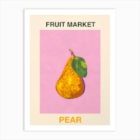 Fruit Market Pear Art Print