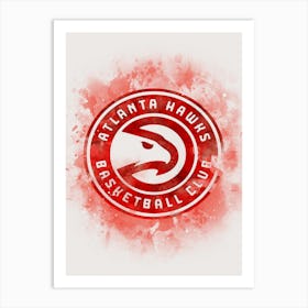 Atlanta Hawks 3 Art Print