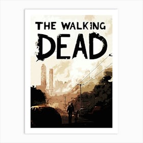the Walking Dead movie 4 Art Print