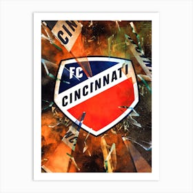 Fc Cincinnati Art Print