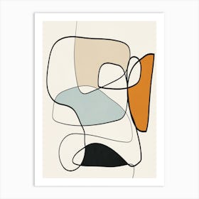 Abstract Line 11 Art Print