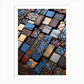 Mosaic Art Art Print