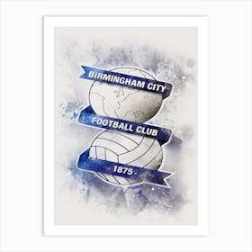 Birmingham City 2 Art Print