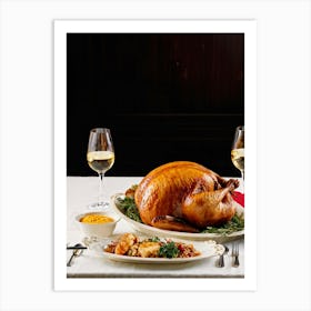 Thanksgiving Turkey 2 Art Print