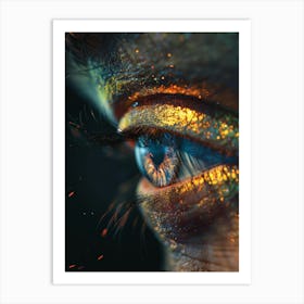 Eye Of A Woman 2 Art Print