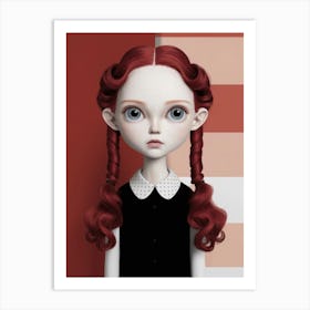 Girl With Red Hair 1 Art Print