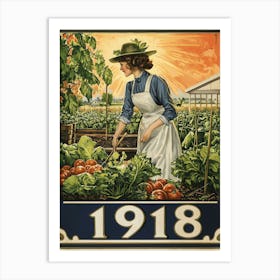 Aihrgdesign A Vintage Wartime Poster Promoting Victory Garden 158c52be C095 401c B85a 6ea112ed88ad 2 Art Print