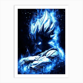 Dragon Ball Z Wallpaper 7 Art Print