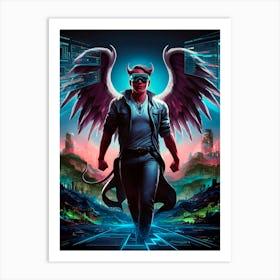 Demons And Angels 5 Art Print