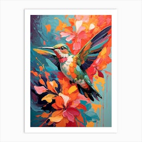 Vivid Hummingbird Art Print