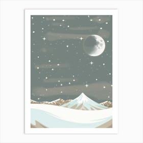 Moon In The Sky 6 Art Print