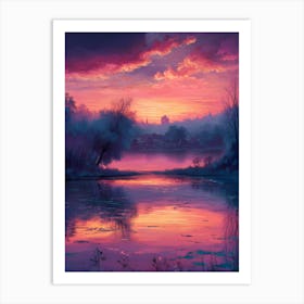 Sunset Art Print