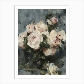 Roses In A Vase 7 Art Print