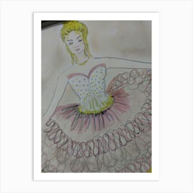 Ballerina Art Print